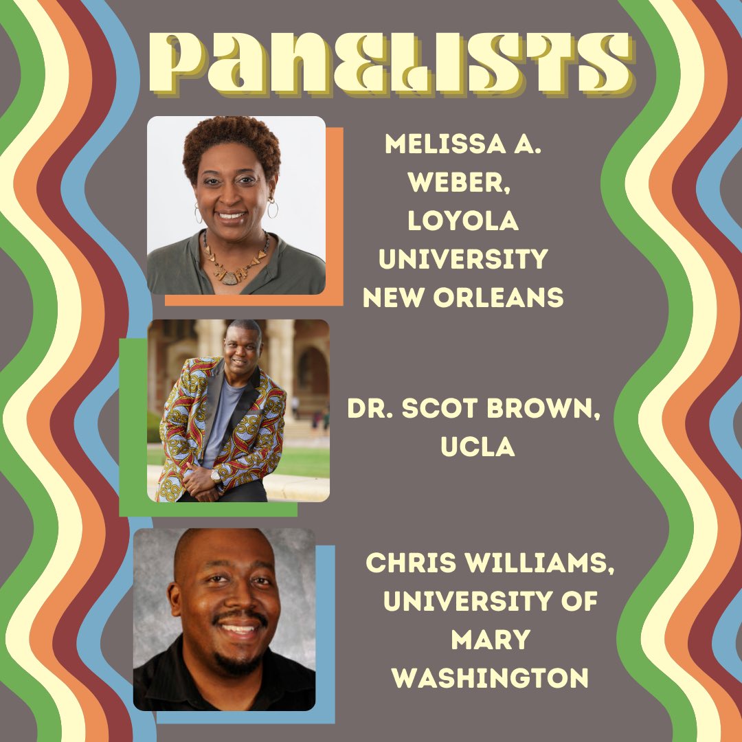 Wanna talk about @summerofsoul as much as I do? Join me & music scholars & writers @fredara @DrScotBrown @LangstonReview #DaphneBrooks @iamchriswms for an online panel Mon 7/26, 5p ET. Register to attend: bit.ly/summerofsoulpa…. Thx, Chris Williams, for organizing. See ya there!