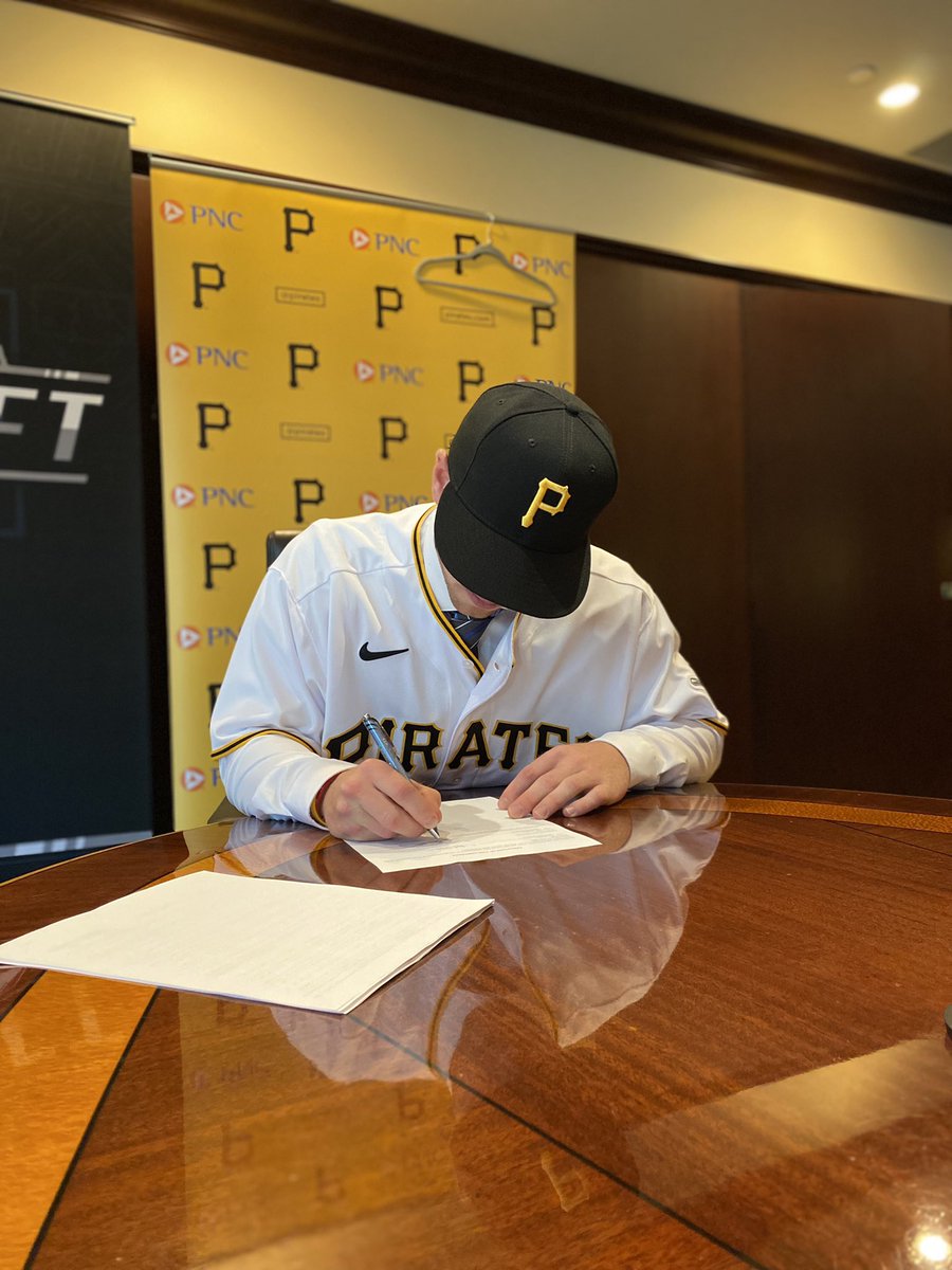 So excited to officially be apart of the Pirate Family!! So thankful for everyone who has helped me get to this point. Excited to get to work!