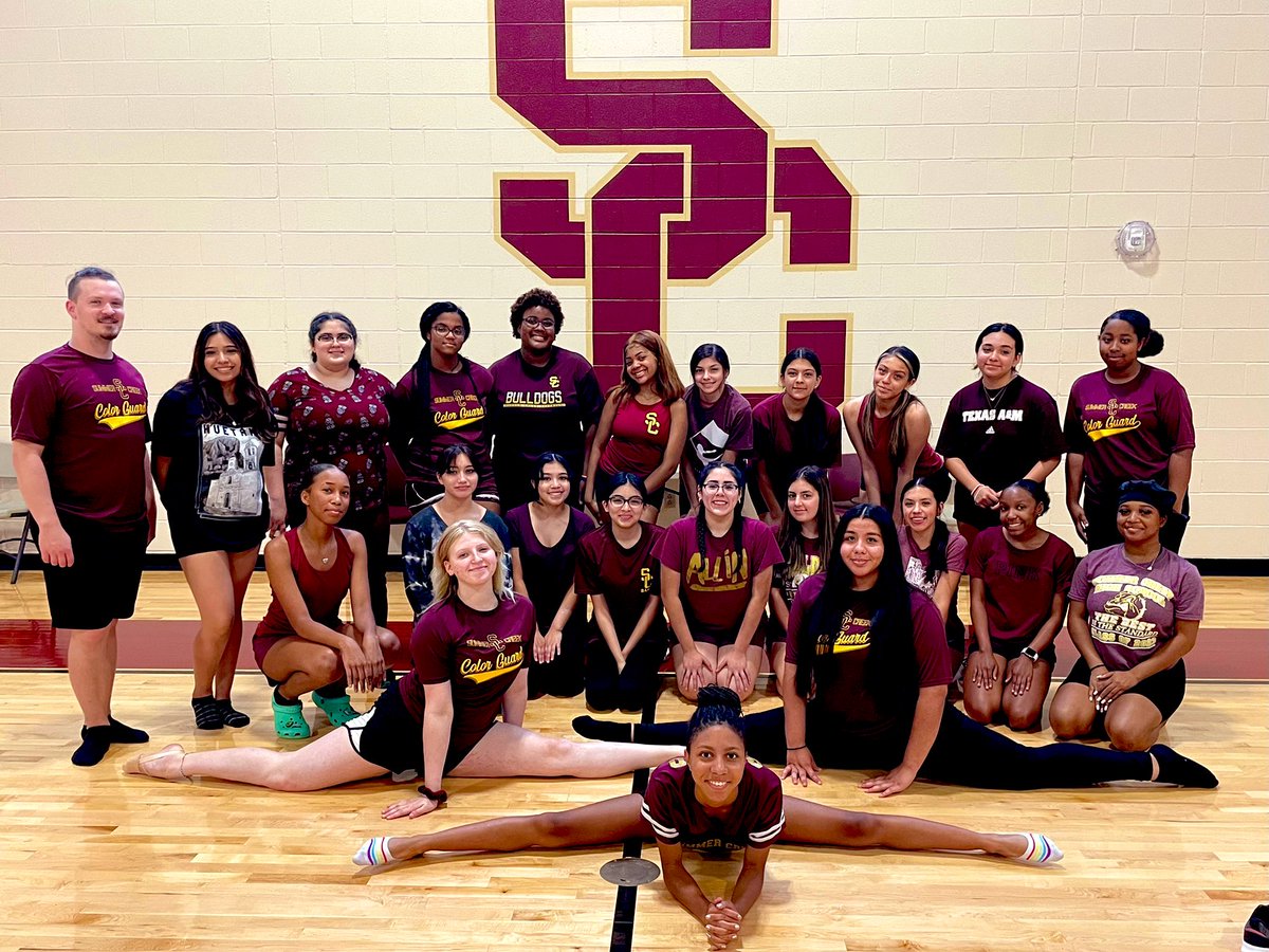 Summer Creek Color Guard (@scguarddogs) on Twitter photo β
Summer Camp 2021 Day 1 β
πΎ Maroon Monday πΎ
<a href="/HumbleISD_SCHS/">Summer Creek High</a> <a href="/HumbleISD_Arts/">Humble ISD Fine Arts</a> <a href="/HumbleISD/">Humble ISD</a> <a href="/HumbleISD_Ath/">Humble ISD Athletics</a> β
Summer Camp 2021 Day 1 β
πΎ Maroon Monday πΎ
<a href="/HumbleISD_SCHS/">Summer Creek High</a> <a href="/HumbleISD_Arts/">Humble ISD Fine Arts</a> <a href="/HumbleISD/">Humble ISD</a> <a href="/HumbleISD_Ath/">Humble ISD Athletics</a>
