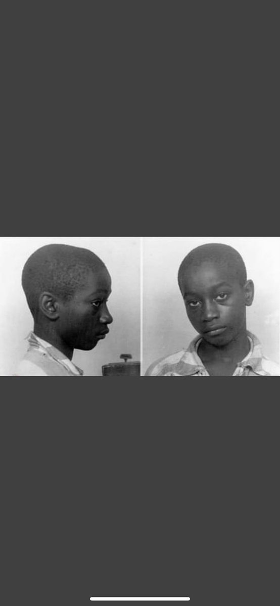 LqLana's tweet image. George Stinney Jr. a Black teen wrongfully convicted &amp;amp; executed at 14 for the murder of 2 white girls in 1944 SC. He was 1 of the youngest Americans to be sentenced to death. His conviction was posthumously vacated in 2014. #FreshVoicesRise #ONE2DAY #BlackHistoryWithLana