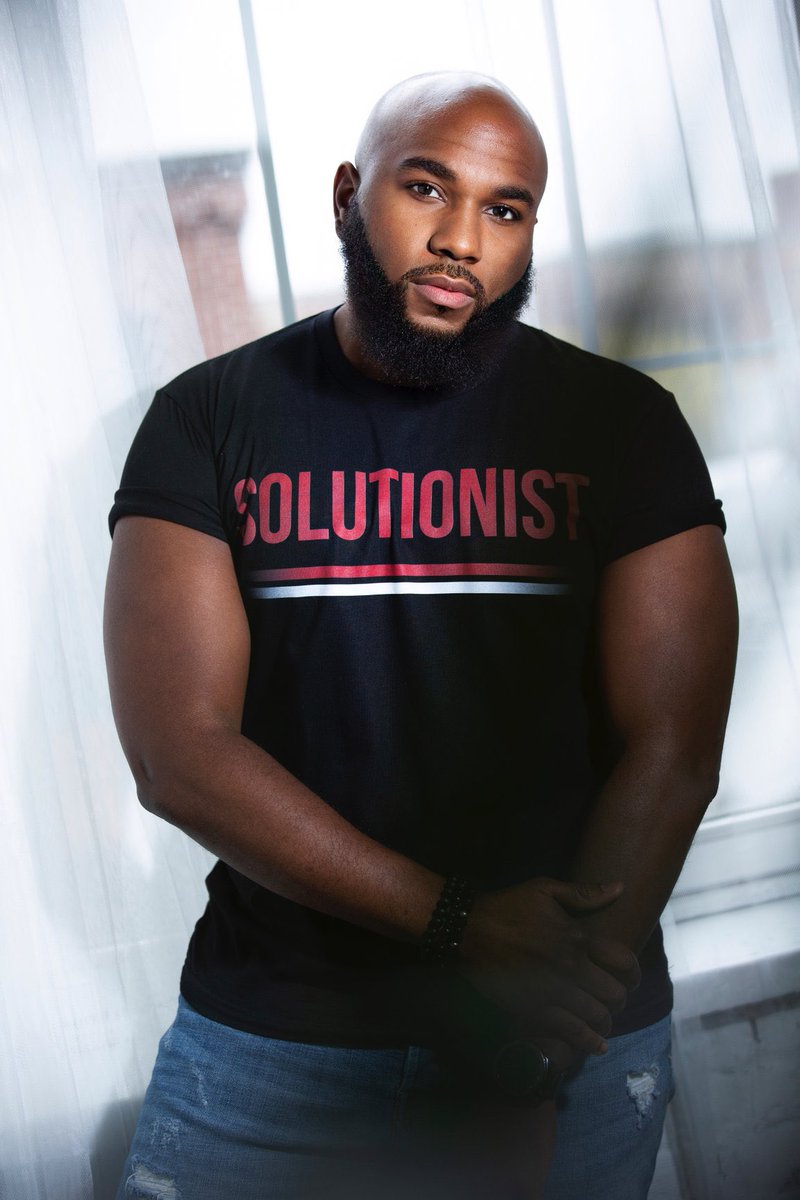 __YBS's tweet photo. Boys cause problems, men create solutions💯 Get the Solutionist tee today at https://t.co/l0r9mWGgRY!

#FORWARD #Solutions #Solutionist #Kings #BlackKings #BlackFathersMatter #Strength #YoungBlackSuccessful #YBS #MakeITHappen #Year5Loading https://t.co/CHJD6GdV7u