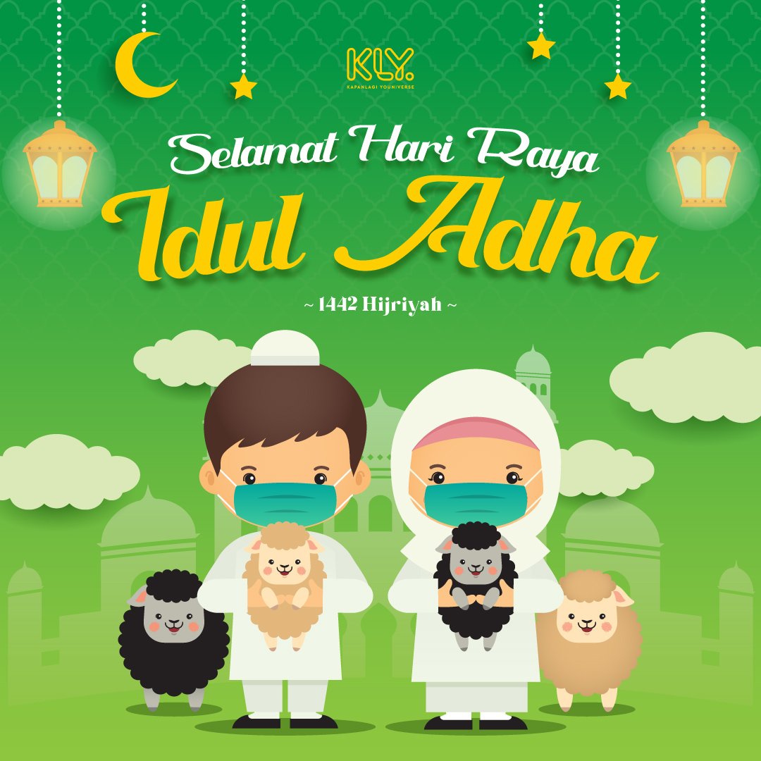 Bolanet's tweet image. Belajar dari kisah Ismail AS yang rela disembelih, dan Ibrahim AS yang ikhlas menyembelih, atas nama Allah SWT, tiada cinta yang lebih besar dibandingkan cinta kepada-Nya.

Selamat Hari Raya Iduladha 1442 H. Taqaballahu Minna Waminkum.

#bolanetmoments #KLY #IdulAdha #EidAlAdha