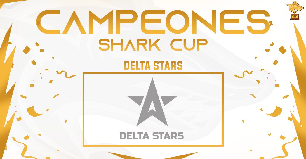 #SHARKCUP▪¡CAMPEONES!

Felicitamos al gran equipo de <a href="/DeltaStarsGG/">Delta Stars</a> que venció en la final 3-2 a <a href="/SynergyBS_/">Synergy ⚡️</a> y se Corona campeón de la 1era division de SA 🦈🏆

[Capitán] 
🌟@ElTaloBS

[Jugadores]
🌟<a href="/Gusito_BS/">Gusito</a> 
🌟<a href="/LilToxic/">marcela loa</a> 
🌟<a href="/Trance_BS/">Trancinho</a> 
🌟<a href="/_Cristi44n/">Kr</a> 
🌟<a href="/ShimueloBS/">.</a>