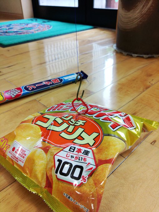 小さな子供でもできる お菓子つり の作り方と必要なもの 子供会で盛り上がるゲーム集