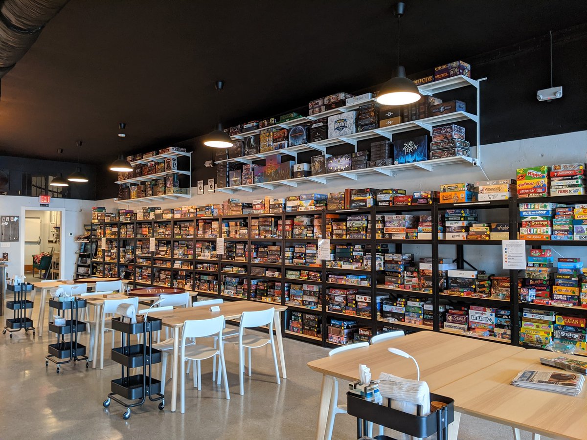 Sarrah Vesselov 🏳️🌈 🇺🇦 (@svesselov) on Twitter photo <a href="/kvlly/">Kelly Vaughn</a> Did it and stayed in tech 😂 I opened a board game cafe during the pandemic last year. I work from here during the week and sling coffee and sandwiches on the weekends. 10/10 would do it again. <a href="/kvlly/">Kelly Vaughn</a> Did it and stayed in tech 😂 I opened a board game cafe during the pandemic last year. I work from here during the week and sling coffee and sandwiches on the weekends. 10/10 would do it again.