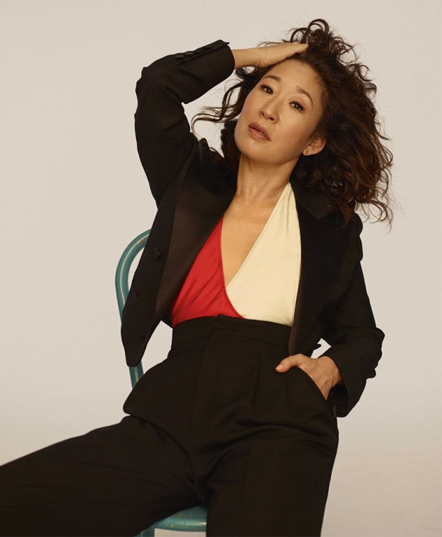 Only sexy people were born today. happy birthday to me and Sandra Oh        