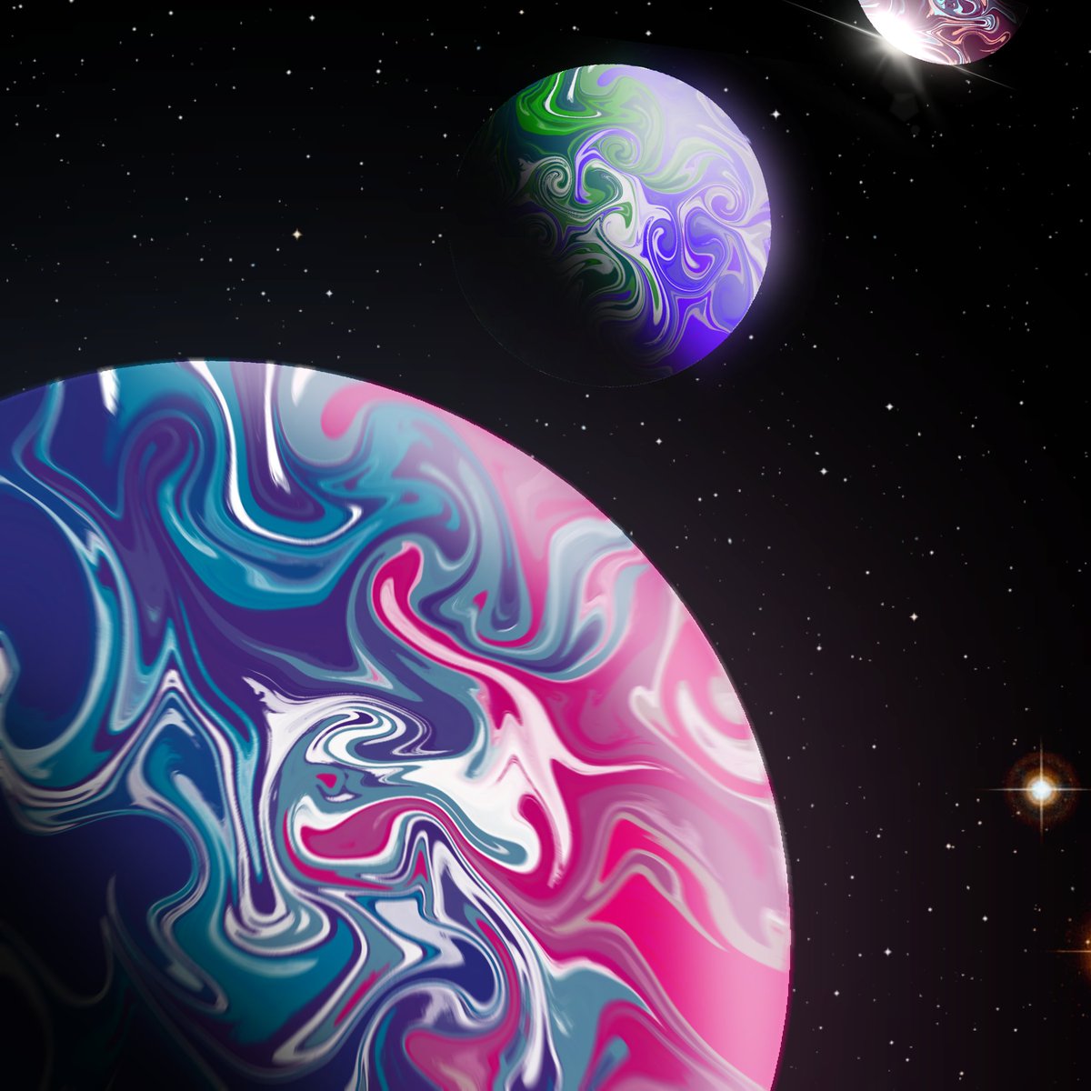 0xIZAnagi's tweet photo. @maria_solve My first collection is out, Liquified Planets which is self explanatory. https://t.co/9CbdCAwgoa https://t.co/It1MomBdnc