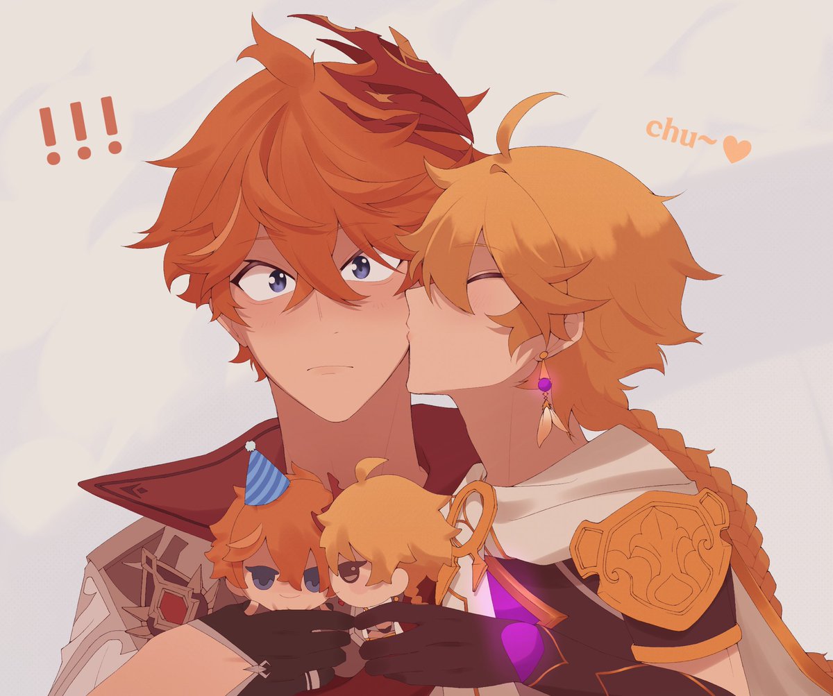 a kiss 💋 for my beloved harbinger

it is childe day !