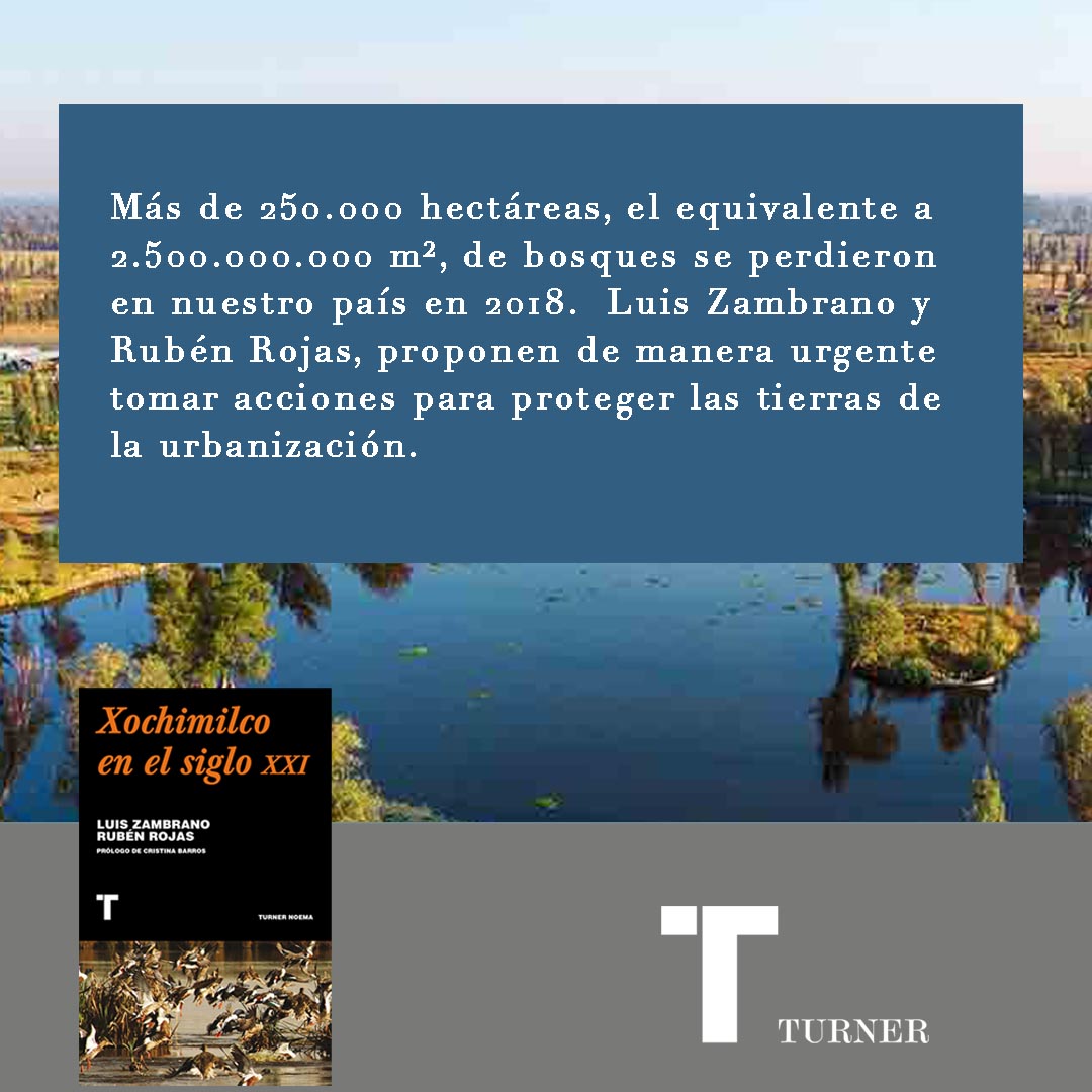 En cada hectárea que es consumida por la urbanización, se pierden 2.5 millones de litros de agua al año en México. 

Reflexionemos en torno al tema con <a href="/ZambranoAxolote/">Luis Zambrano</a> y @ruben_rv en su libro Xochimilco en el siglo XXI.

#Xochimilco #MedioAmbiente #CrisisClimatica #Ecología