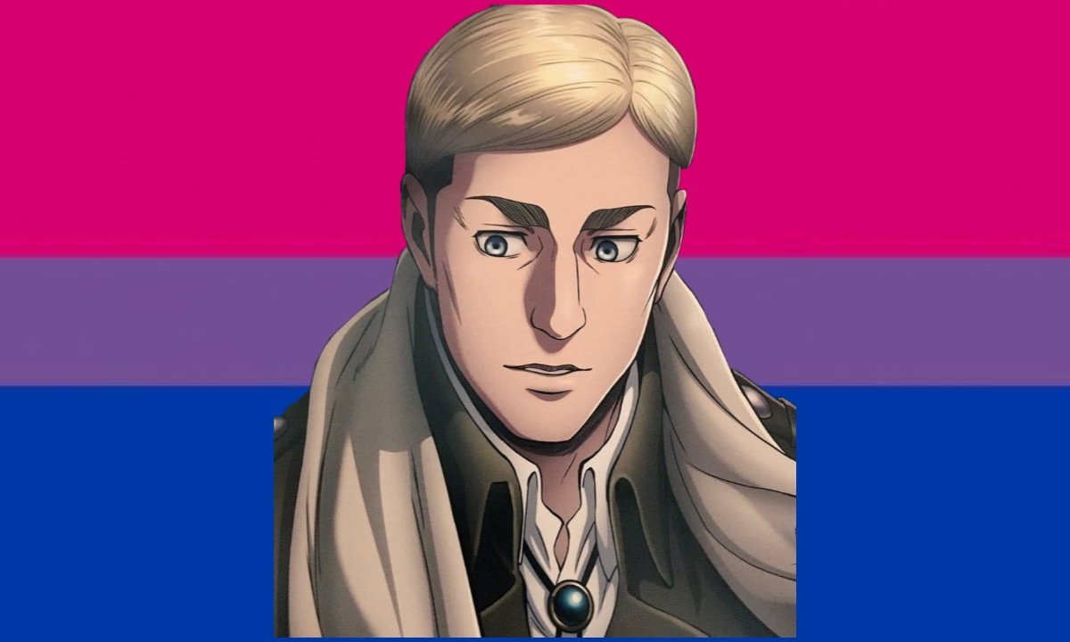 fav_bisexual's tweet photo. Erwin Smith de Shingeki no kyojin es bisexual https://t.co/24UhSwkDk7