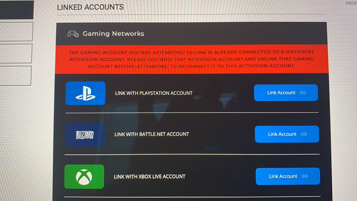 Available_Kilo's tweet photo. @ATVIAssist can’t unlink an account I no longer have control over. https://t.co/rGJRaxV44S