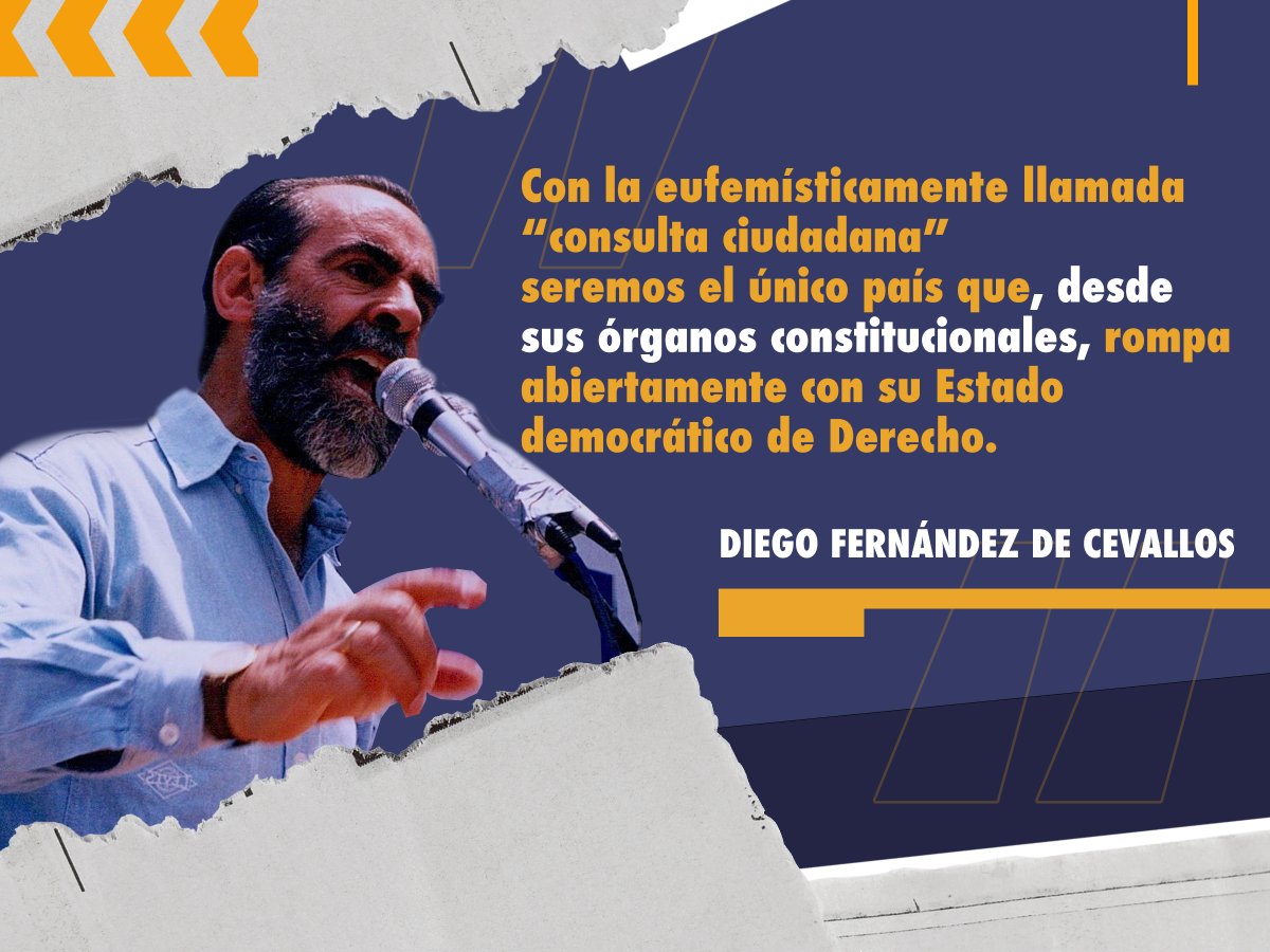 DiegoFC's tweet image. La “consulta” del próximo 1 de agosto será inédita, ya que seremos el único país en el mundo con un ejercicio de tal degradación política e institucional. Lo explico en mi columna de hoy: bit.ly/3zdF39N