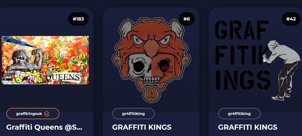 Dub_wizard's tweet photo. 🎉#GKNiFTYHEADS Let's show love to Graffiti Kings!
#giveaway 3 wonderful #NFTs!🥳

- Flw @GraffitiKINGS @sarahpu51fly @Dub_wizard 

- RT #WAX adr👇

- Ends in 24h gl🙏

👉https://t.co/YD3EuoYLRb

#NFT #NFTCommunity #nftcollector #NFTGiveaway  #Giveaways #WAXP @WAX_io @AtomicHub https://t.co/rHwugBUhc0