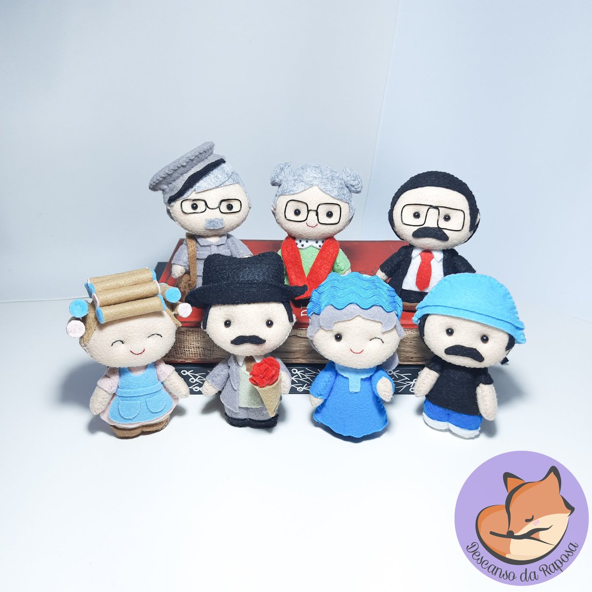 DescansoRaposa's tweet photo. Se você é jovem ainda,  amanhã velho será
A menos que o coração sustente a juventude que nunca morrerá

#felt #feltro #artesanato https://t.co/XenW2YYJ5M