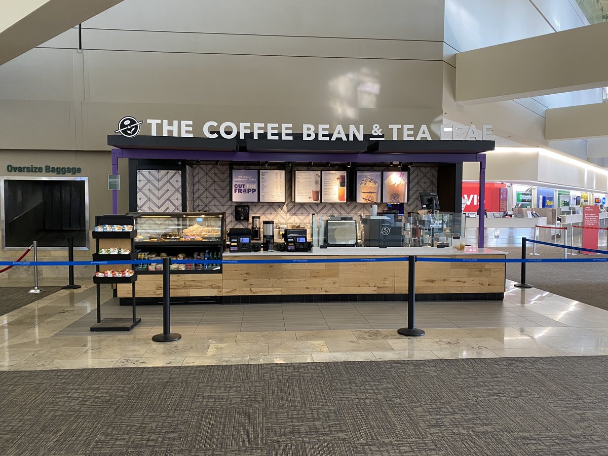 ✌️ from the CBTL team at our brand new John Wayne airport location! This is our THIRD opening at John Wayne Airport in Santa Ana. Find us in Terminal B Baggage Claim, Terminal A Gate 5, and Terminal C Gate 16. Thanks to our team members for saving the O.C. from jet lag💜✈️