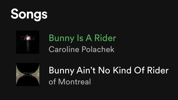 Journal Commentary: Although the long-held paradigm is that there is no evidence that Bunny plays the role of a rider (Barnes, et al. 2007), new experimental results show that, contrary to previous understanding, Bunny does indeed have rider properties (Polachek, et al. 2021).