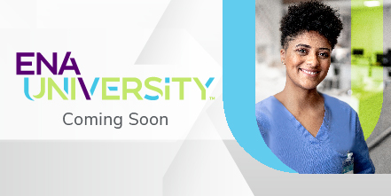 ENAorg's tweet photo. Coming Aug. 24! ENA University: advancing excellence in emergency nursing education with innovative, personalized learning. #ENA #ENAU #ENAUniversity https://t.co/bwIjUrhtNa