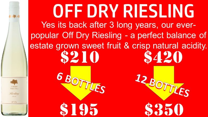 CherryTreeHill1's tweet photo. CHERRY TREE HILL RIESLING IS BACK BABY - https://t.co/qRheD6S8zm https://t.co/zICnWBdaqF