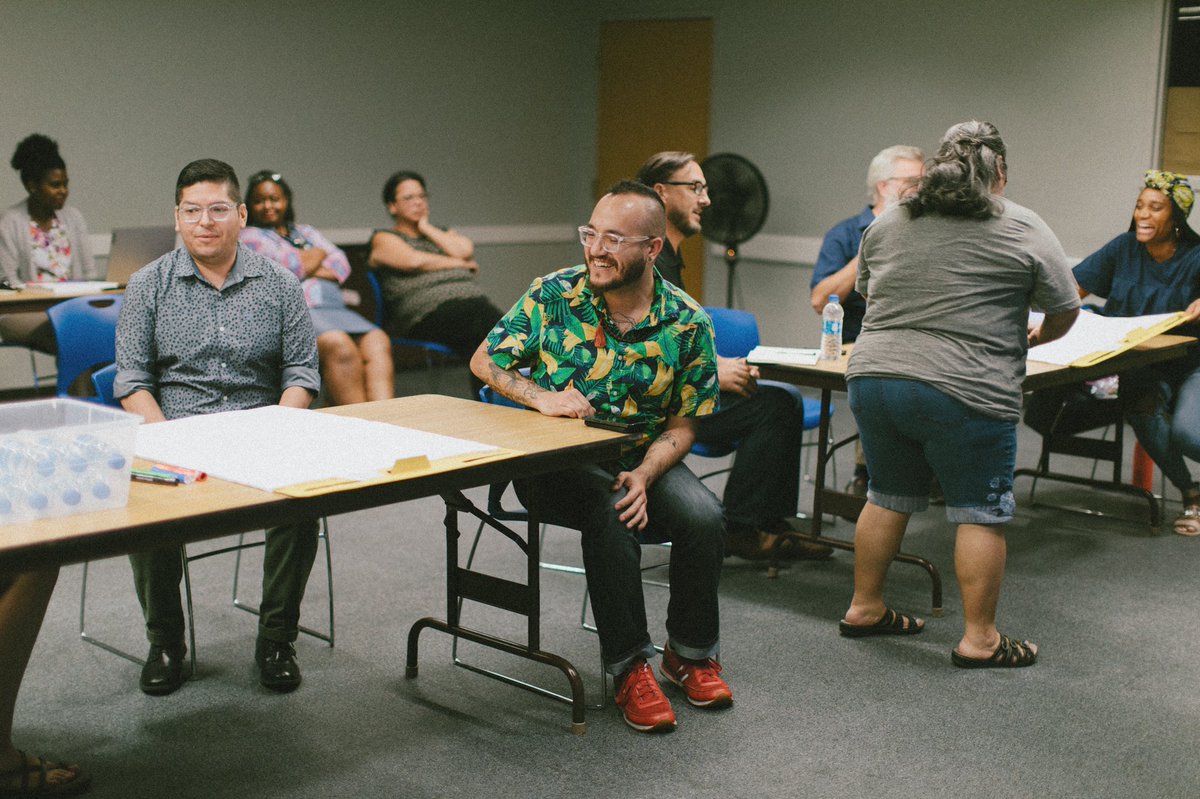 DallasTRHT's tweet photo. We are excited to be in Fort Worth for our first community visioning session, imagining a city without racism and what it will take to achieve this. Learn more: https://t.co/LxIz6Wvqfi #howweheal #racialequitynow https://t.co/ynoqdu6vuL