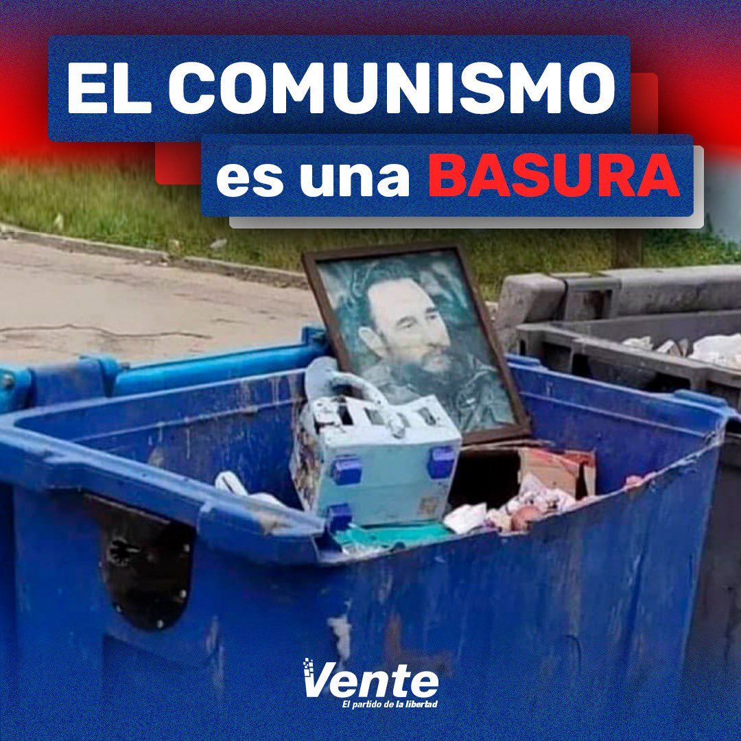 Urruchurtu's tweet image. El comunismo es una basura.