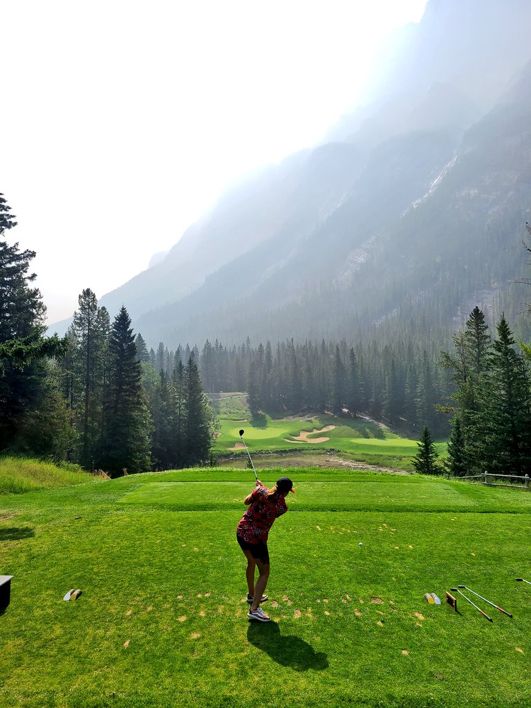 Shame there's no views out here... @FairmontSprings @GolfinBanff