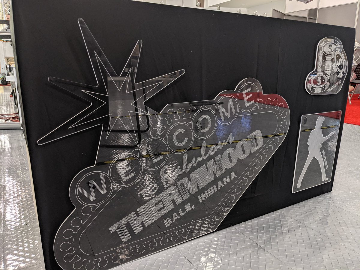 thermwood's tweet photo. #Thermwood is putting the final touches on our 2021 @AWFSFair booth #1701! See us tomorrow 7/20 - Friday 7/23, demonstrating the versatile #CabinetShop 43 510-8 #CNC Router & powerful #CutReady #CutCenter!
Info: https://t.co/NxY4zYh8bo
#CNC #cabinets #furniture #3Axis #easycnc https://t.co/ppDm2fAlyN