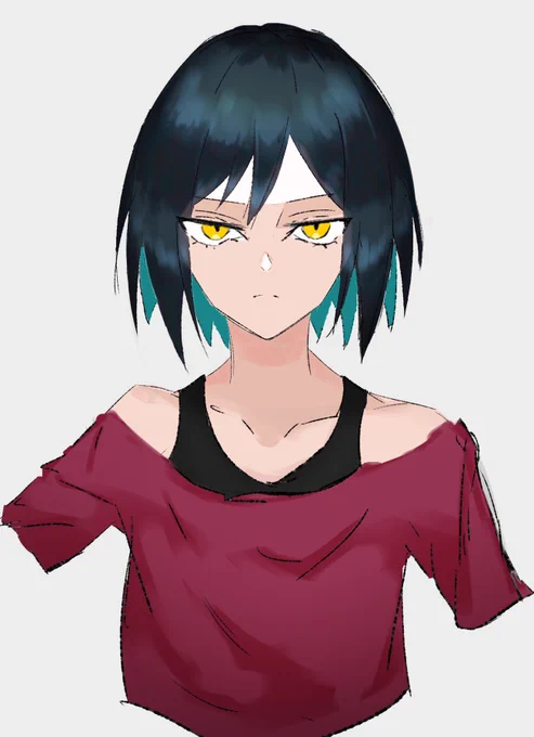 進捗です。服は今後の課題 