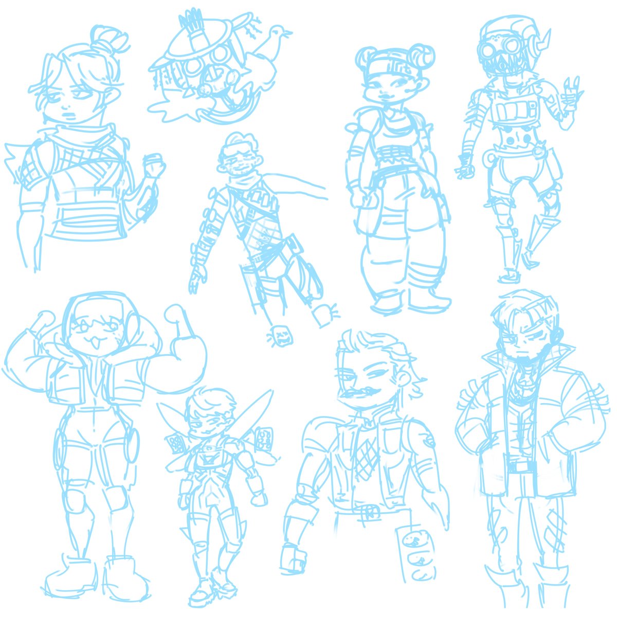 RT @ryonello: chat made me draw apex legends from memory https://t.co/cruBl3i6Tg