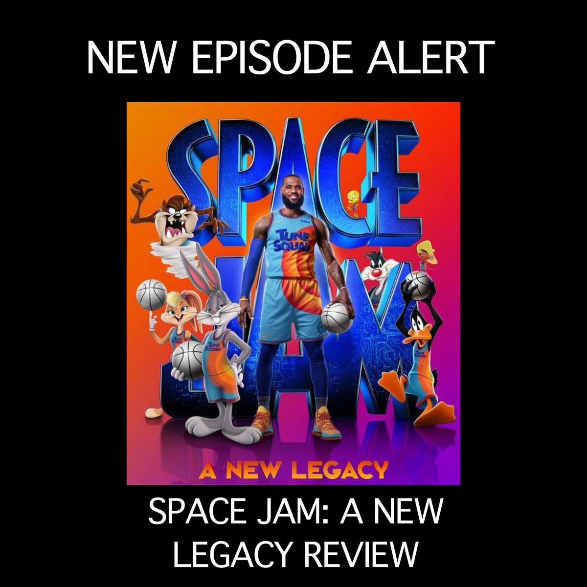 PodDirect's tweet photo. Newest Episode is here! We answer the important questions: Who is this movie for? Did this movie need to get made? Why is Don Cheadle here? All that &amp; more is discussed here!

Links in our bio!

#SpaceJamMovie #newepisode #podcast #movies #LeBronJames #basketball #newepisode https://t.co/NsPSAXMzWp