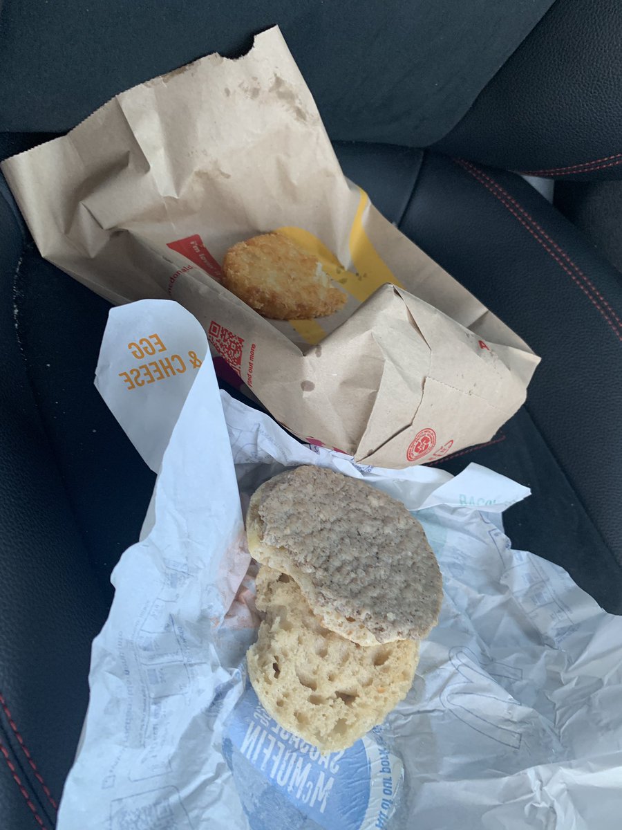 RealToneAston's tweet photo. I love @McDonaldsUK breakfast but not when it’s partly cooked #McDonalds #redditch #FastFood https://t.co/4QjqbPMerW