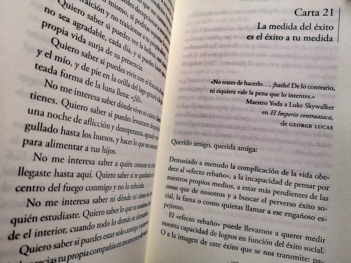 No trates de hacerlo..., ¡hazlo! De lo contrario, ni siquiera vale la pena que lo intentes. La medida del éxito es el éxito a tu medida. <a href="/alexroviracelma/">Álex Rovira</a> #LaBrújulaInterior #FelizMartesATodos #BuenosDias
