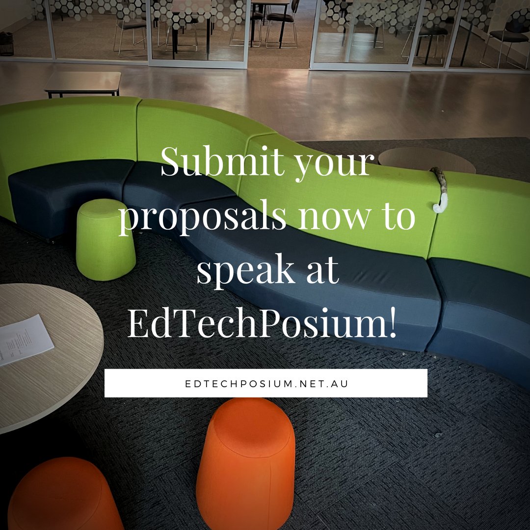 Registration and call for proposals are now open for Edtechposium! The $90 ticket includes access to all sessions and dinner. Register now: edtechposium.net.au #etp21 #highered #edtech #conference #cbr #TEL #teaching
