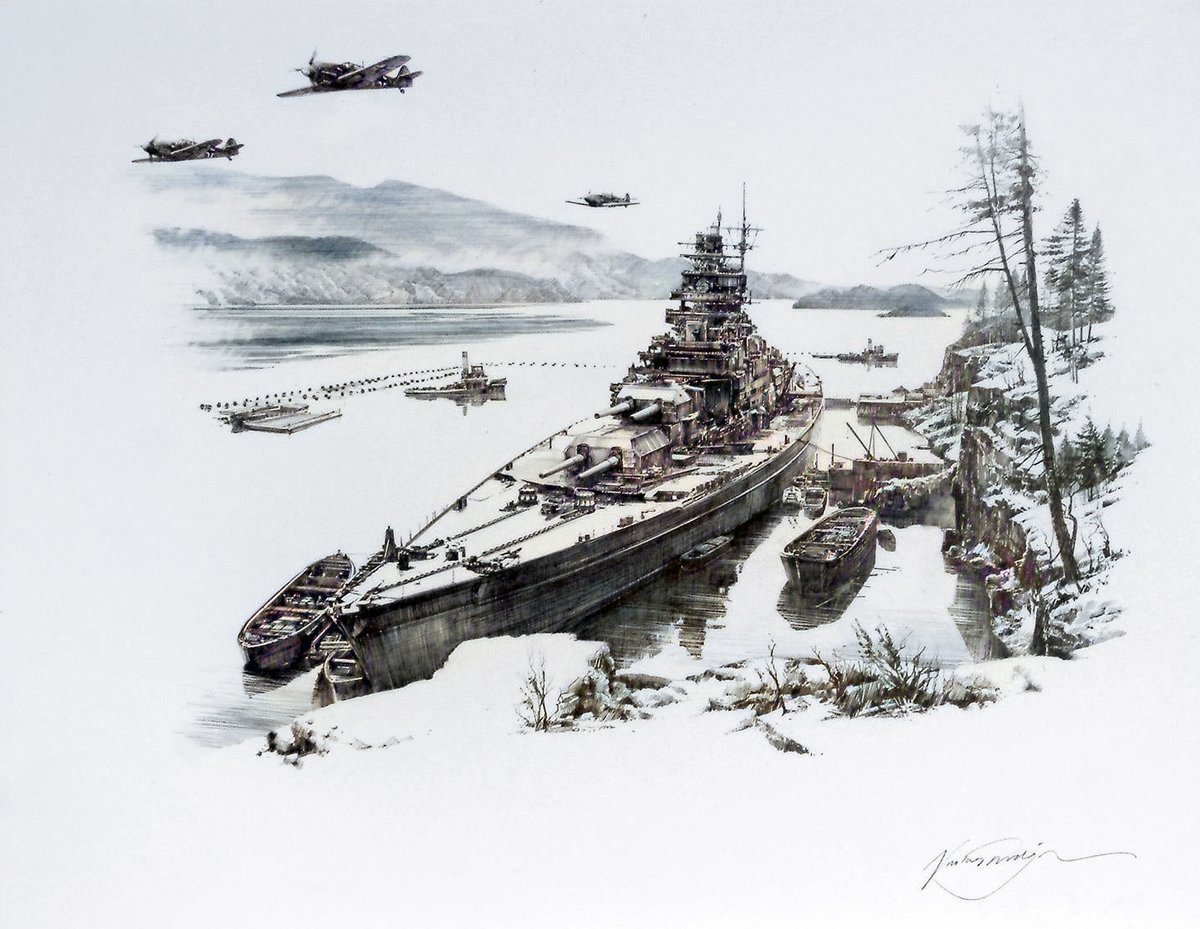Кригсмарине линкор Тирпиц