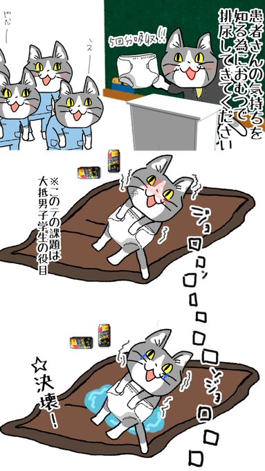 僕の膀胱のMAX容量は1200mlです。ほんとです。 | 病院猫 さんの