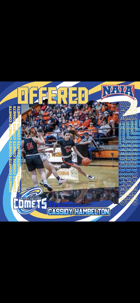 Grateful to receive an offer from Cottey College! Thank you. <a href="/Evan_Belk/">Evan Belk</a> and Coach Mitts <a href="/CotteyWBB/">Cottey College Basketball</a>