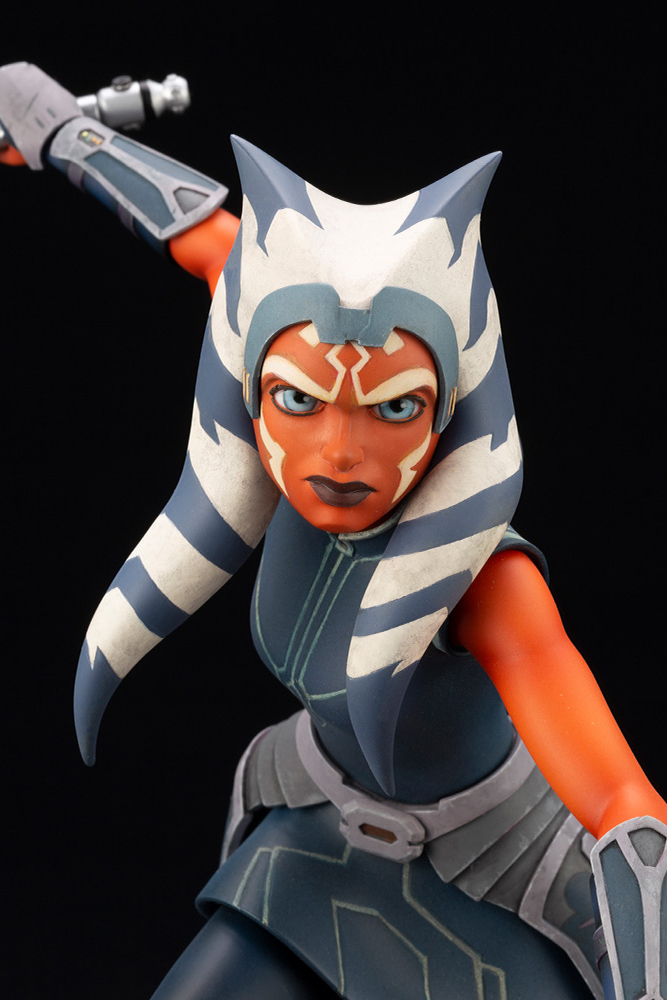 kotobukiyas's tweet photo. 【新商品情報】
Disney+で好評配信中の「スター・ウォーズ：クローン・ウォーズ」ファイナル・シーズンよりアソーカ・タノを立体化！

シリーズを越え幾多の作品に登場する彼女らしい英姿をダイナミックに表現しました。

https://t.co/4Pg2ZmE2nk

#スターウォーズ #STARWARS #KOTOBUKIYA https://t.co/XO7MKCa0bx