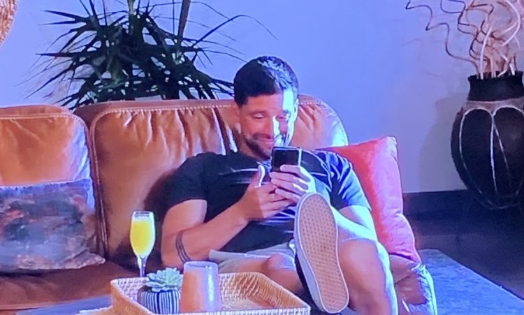 RileySweitzer's tweet photo. Me reading Reality Steve’s weekly recap tomorrow #TheBachelorette https://t.co/A0UNqfq8GH