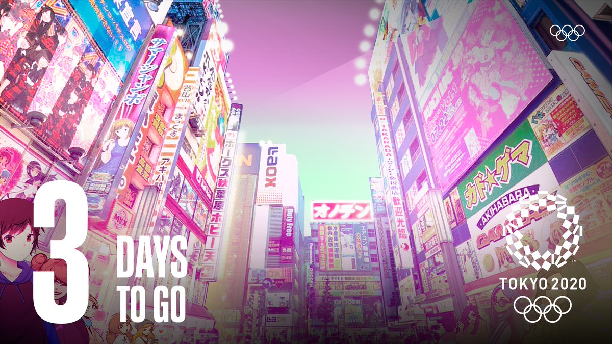 The Opening Ceremony is close! Only three days to go until the start of #Tokyo2020. Where will you be watching from? #Olympics #StrongerTogether