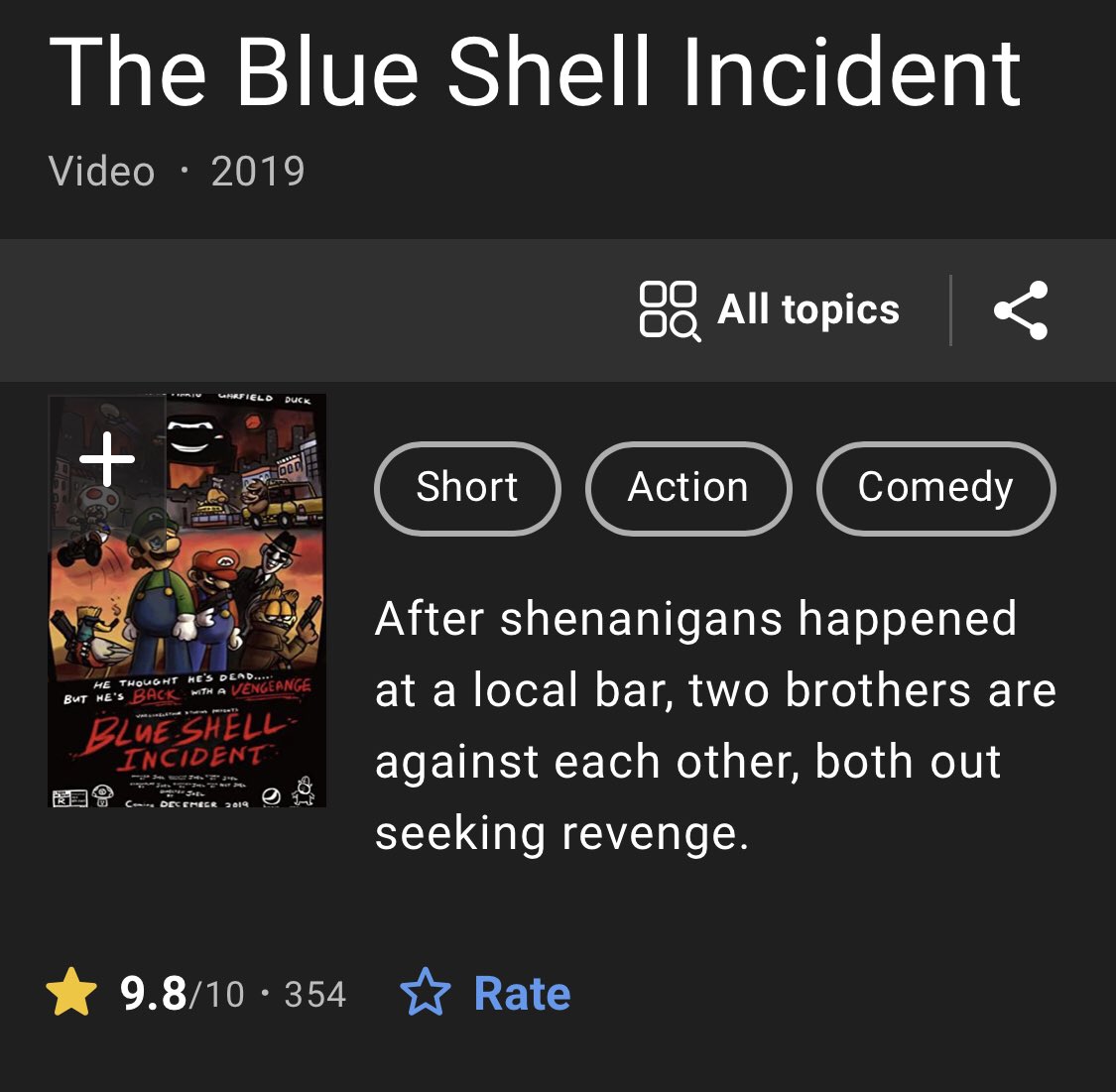 Ultima вʟм on Twitter "Reminder that Joel Vinesauce’s “Blue Shell Incident”, which was made