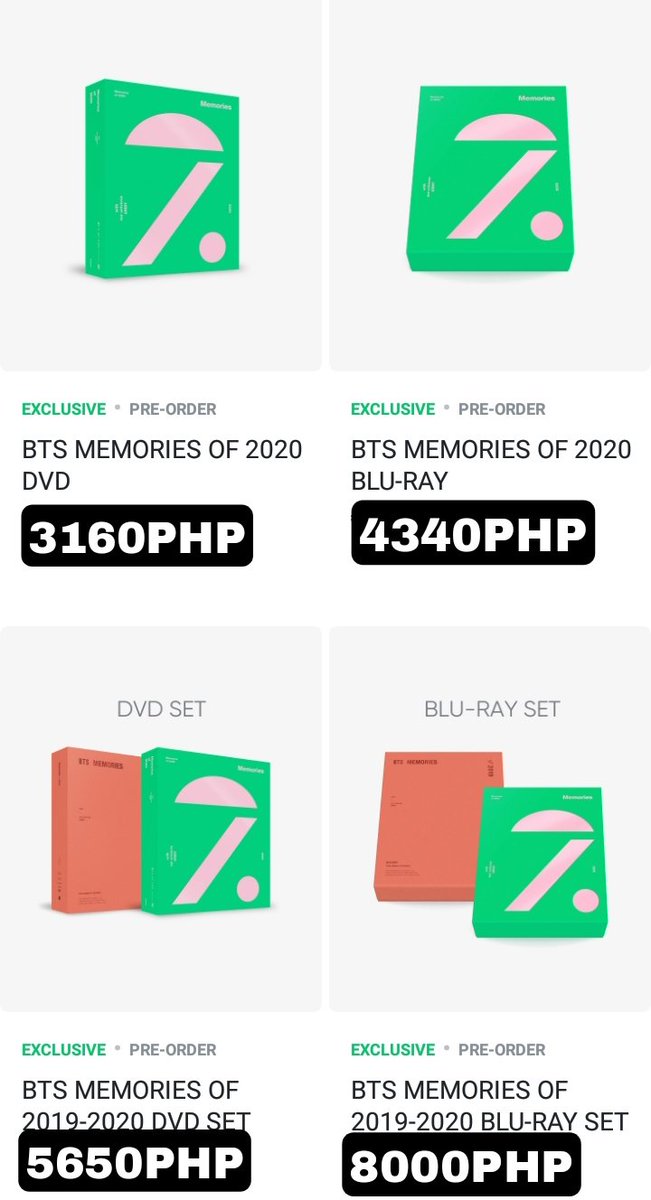 GoldenMoonKShop's tweet photo. PRE ORDER
BTS MEMORIES 2020

—PRICES ON PIC
—Pay as you order
—no extra funds kaya not available in downpayment🥺😭
—DM for form~ https://t.co/ReEQA9go36
