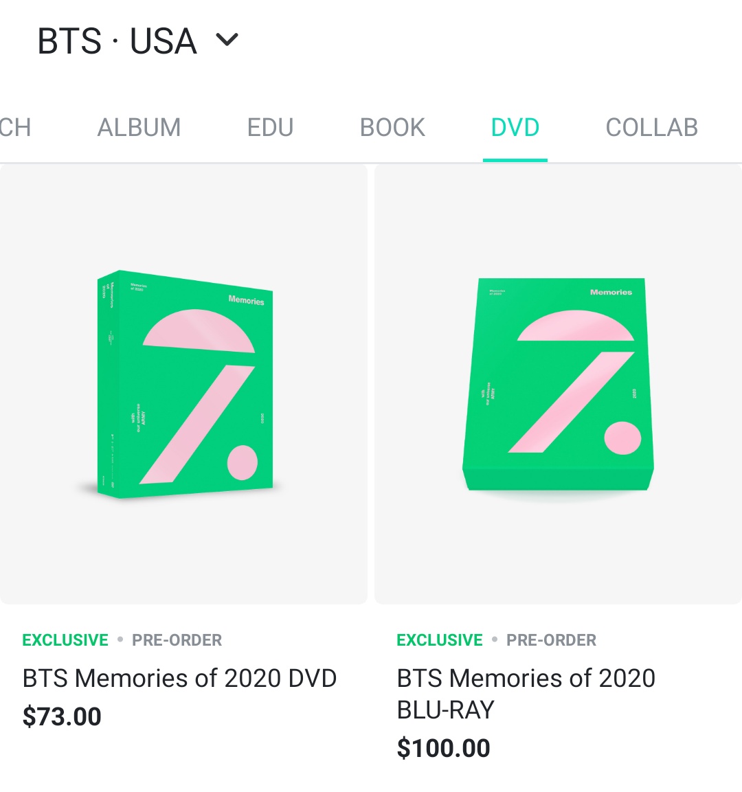 ボールに 防弾少年団(BTS) BTS Memories of 2020 DVD Blu-ray トレカ