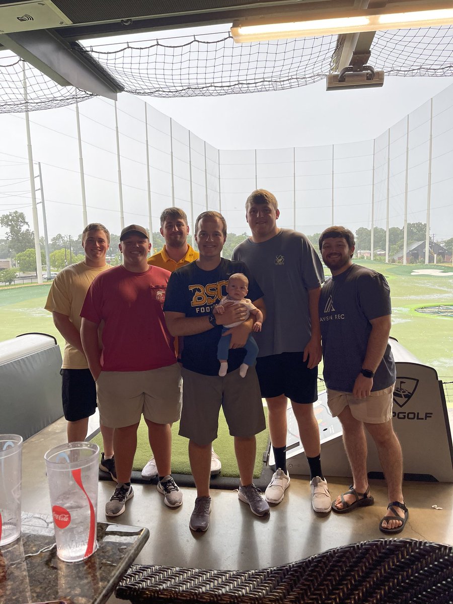 His first outing with (some of) the big men.