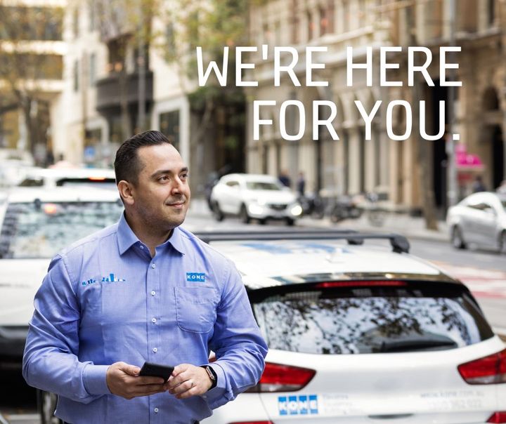 As circumstances change around Australia and New Zealand, Essential Workers like our KONE Maintenance Team are always on board to keep you safe. 
For any emergency call-outs and elevator stoppages, contact us - we're here for you.
AU: 1300 362 022
NZ: 0800 775 663