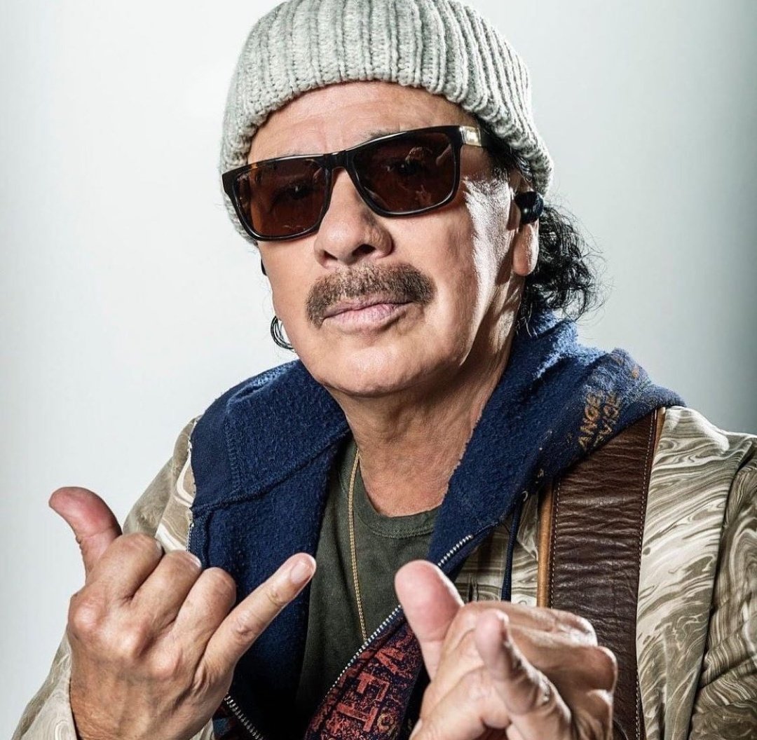 Happy 74 birthday to the amazing guitarist Carlos Santana! 