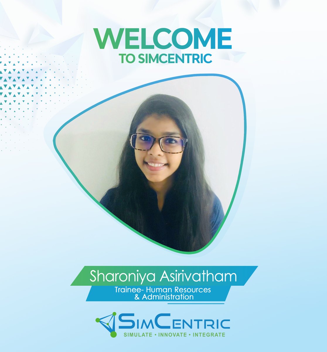simcentricsl's tweet photo. Welcome to the Team!
We are excited to have you at SimCentric, Sharoniya.
#simcentricsl #simcentrians #simcentricfamily #funworklife #careeropportunities https://t.co/IukEqCWYx1