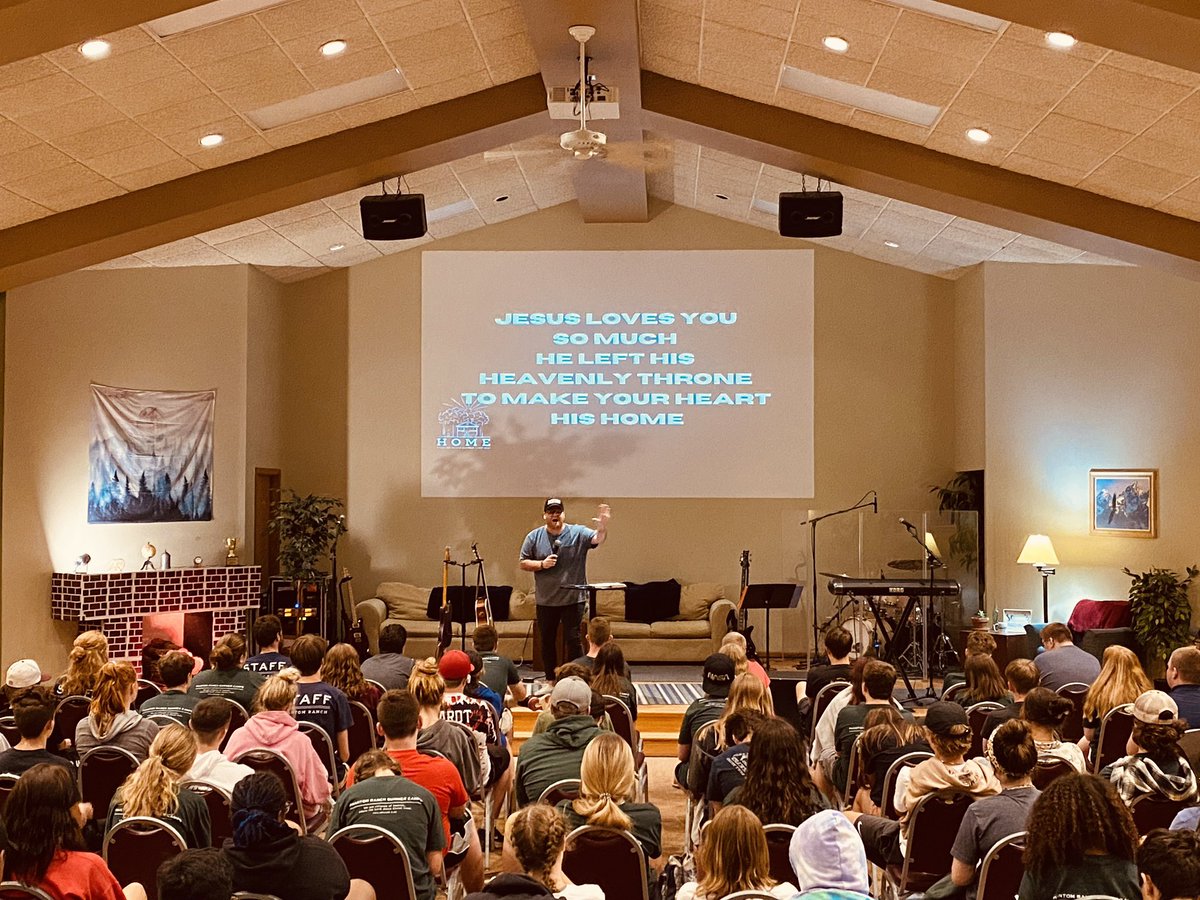 PhantomRanch's tweet photo. Superteen speaker, Pastor Garrett Johnston :: “is Jesus a liar, lunatic, or LORD…Jesus loves you so much, He left His heavenly home to make your heart His home.” https://t.co/dW3H2mtmL8