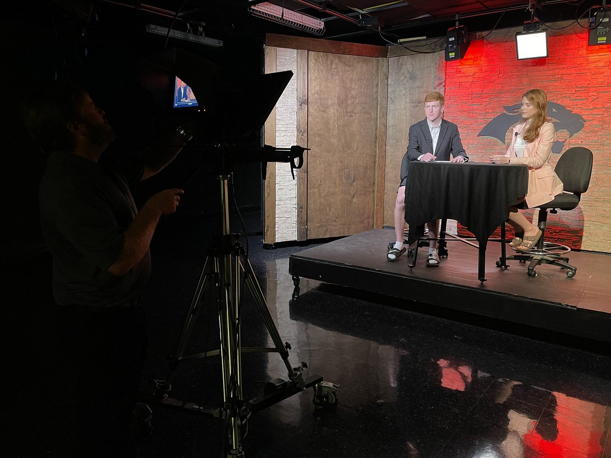 Our <a href="/CabotHigh/">Cabot High School</a> broadcasting anchors are definitely pros! They recorded our CHS &amp; @Cabot_ACE / Digital Back to School videos today. You won’t want to miss them. We’ll share them this week and they’ll have great info as students get ready to head back to school! <a href="/CHScareertech/">Cabot Career Tech</a>