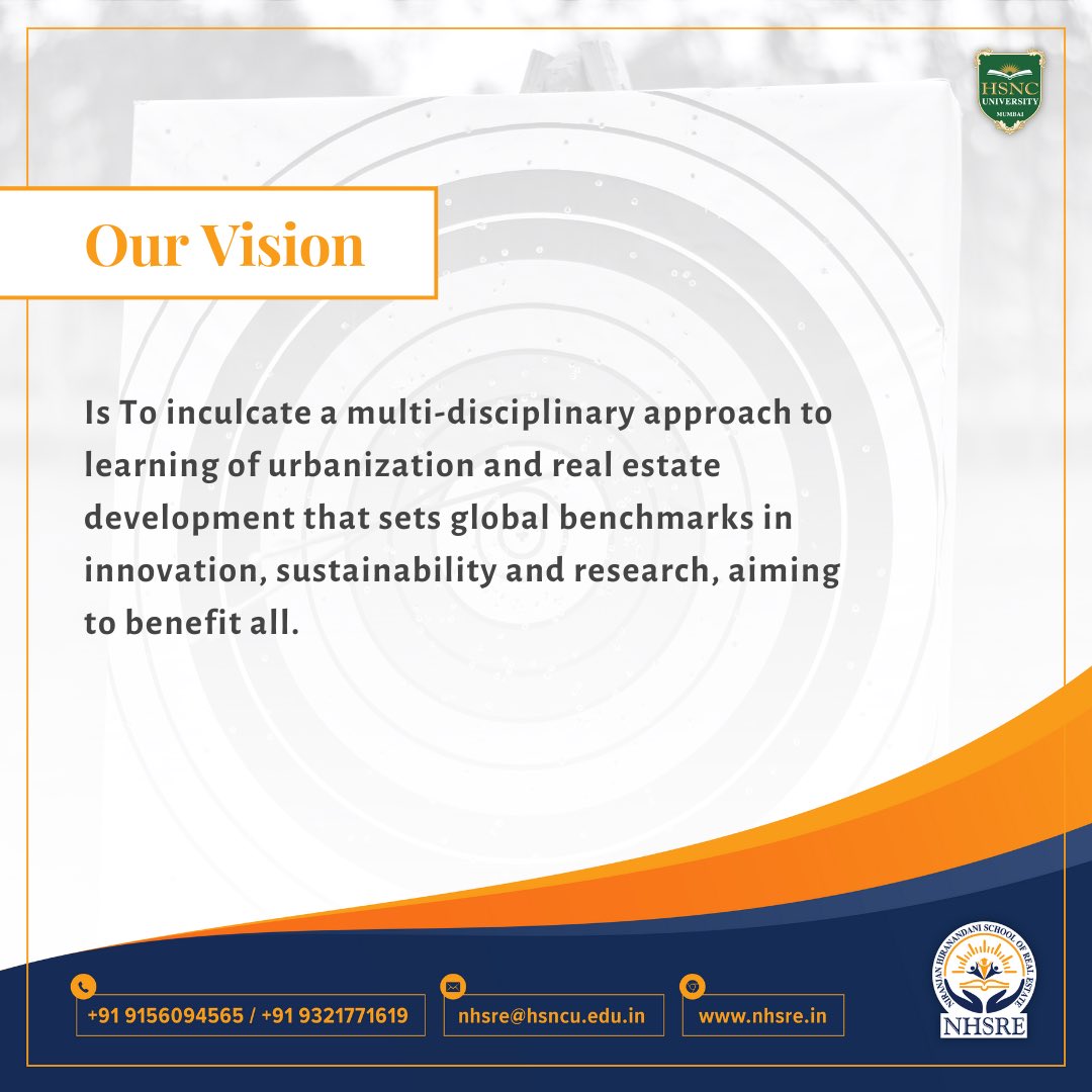 Come be a part of NHSRE’s vision and help transform the next generation of the Indian Real Estate world through sustainability and innovation that will benefit all.
.
.
#businesseducation #realestate #hsncuniversity #mbacourse #realestatemarket #entrepreneur #featured #trending