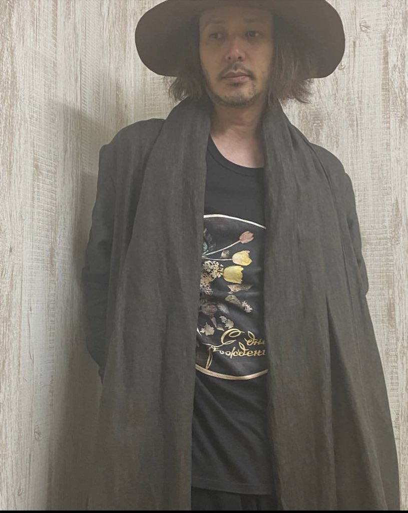 ユリウスJULIUS ストールオダギリジョー着用