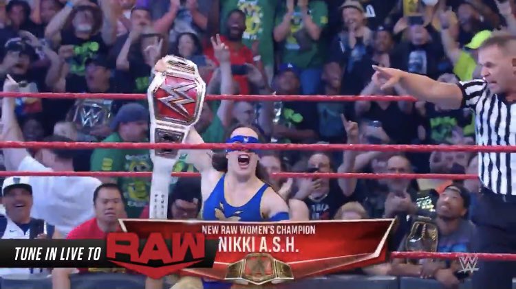 Wrestling World Reacts To Nikki A.S.H. Winning WWE RAW Women’s Championship